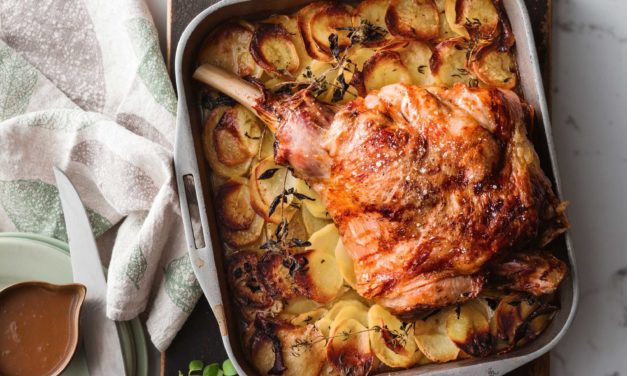 Oven Baked Leg of Lamb