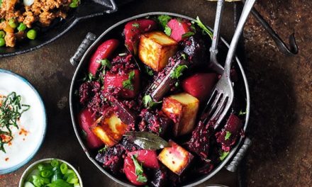 Beetroot and Tofu Curry