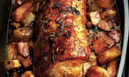 Pot-roasted Pork in White Wine and Herbs