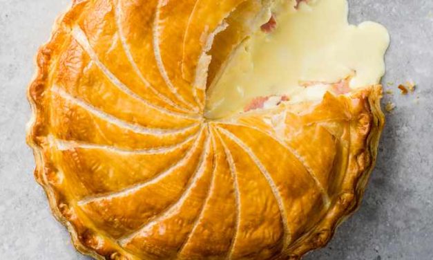 Puff Pastry Galette with Ham and Cheese