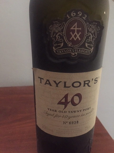 Taylors 40 year Old Tawny Port — Worth the Wait