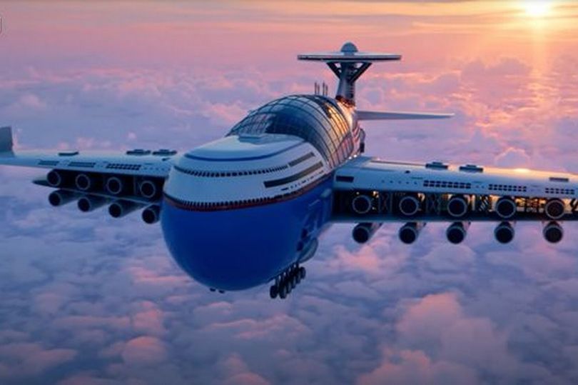 Futuristic flying hotel that has no pilots and never lands blasted as ‘the new Titanic’Futuristic flying hotel that has no pilots and never lands blasted as ‘the new Titanic’